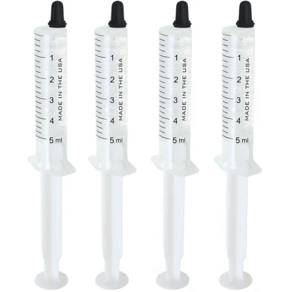 4 teeth whitening syringes