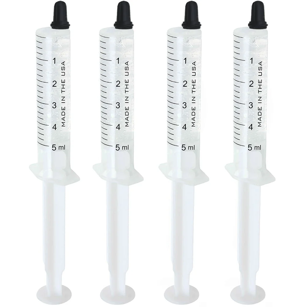 4 teeth whitening syringes